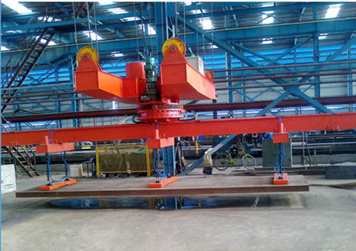 上海名企造船廠使用順展起重電永磁案例